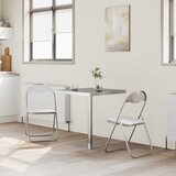  Sklopiva stolica 2 pcs Bijela i siva 48 x 43,5 x 81 cm | shoptok.hr