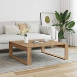  Stolić za kavu boja hrasta 100 x 100 x 35 cm konstruirano drvo | Eponuda.com