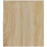  Noćni ormarići 2 kom s LED svjetlima boja hrasta 60x35x40 cm | shoptok.hr