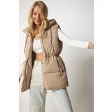 Happiness İstanbul Vest - Beige - Puffer Cene