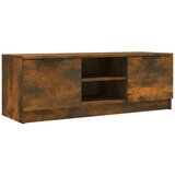 Maison Chic TV omarica - TV stojalo - Televizijska omarica dimljeni hrast 102x35x36,5 cm inženirski les, (21699400) Cene