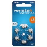 Renata ZA13 (PR48) cink-vazduh baterije za slušni aparat, 6 kom. Cene