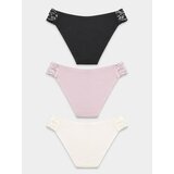 Sinsay Pamučne gaćice s čipkom 3 pack | shoptok.hr