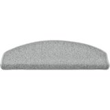  Prostirke za stepenice 15 kom 65x24x4 cm svijetlo sive poluokrugle velike | shoptok.hr