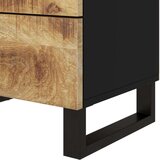  Noćni ormarić 50x33x62 masivno drvo bagrema i konstruirano drvo | shoptok.hr
