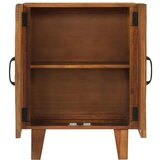  Ručno izrezbarena komoda 55x30x75 cm masivno obnovljeno drvo | shoptok.hr