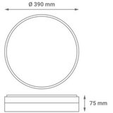 Greentech LED plafonjera 24W 4000K (CLD-8904) | ePonuda.com