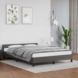  Okvir kreveta s uzglavljem bez madraca sivi 140x200 cm | Eponuda.com