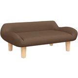 Maison Chic Otroški kavč - Otroški divan - Otroški sedež rjav 70x40x24 cm blago, (21729523) Cene
