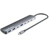 Manhattan MH 7-Port 10G/5G USB-C / USB-A Hub 4+3 w/PD Cene