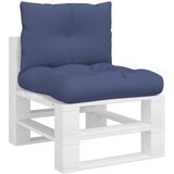  Set jastuka za palete modri 60 x 38 x 13 cm od tkanine | shoptok.hr