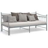  Izvlečni posteljni okvir siv iz kovine 90x200 cm, (20606288) | Shoptok.si