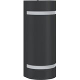  Vanjska zidna svjetiljka crna od lijevanog aluminija | shoptok.hr