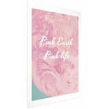  Plakat - Pink Earth Pink Life 29.7x42 Bez okvira s margom | shoptok.hr