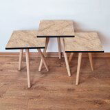 Hanah home 3Shp389 - Beige Beige Nesting Table (3 Pieces) | ePonuda.com