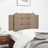  Jastuk za uzglavlje boja cappuccina 100 cm od umjetne kože | shoptok.hr