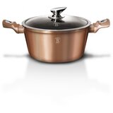 Berlinger Haus šerpa sa poklopcem rose gold metallic collection 24CM Cene
