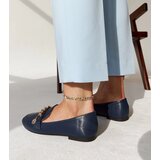 Gemre Navy loafers with chain Scaletta | Shoptok.si