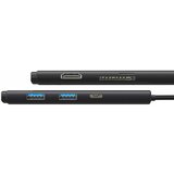 Baseus prikljucna stanica lite series 6-Port type-c hub/type-c to HDMI+USBx2+PD+SD/TF | ePonuda.com