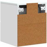 Noćni ormarić za montažu na zid 2 pcs Bijela 34 5 x 33 x 40 cm | shoptok.hr