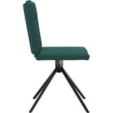  Jedilni stoli 2 kosa temno zeleno blago, (21832419) | Shoptok.si