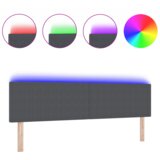  LED uzglavlje jednostavnog dizajna u tamno sivoj boji 90 cm od kordura tkanine | shoptok.hr