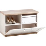 Landscape GARDEROBNA KLOP bela, barve macesna, hrast san remo | Shoptok.si