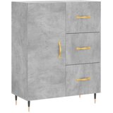  Visoka komoda siva betona 69,5x34x180 cm od konstruiranog drva | shoptok.hr