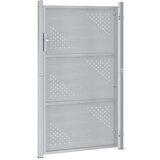  Dvorišna vrata - Vrtna vrata Srebrno 100 x 150 cm Nehrđajući čelik | shoptok.hr