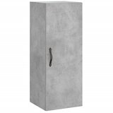  Visoka komoda siva betona 34,5x34x180 cm od konstruiranog drva | shoptok.hr