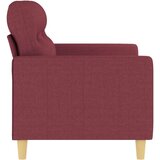  Dvosjed od tkanine crvena boja vina 120 cm | shoptok.hr