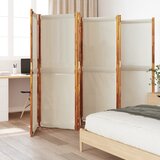 vidaXL Sobna pregrada s 6 panela svjetlosiva 420x180 cm | shoptok.hr