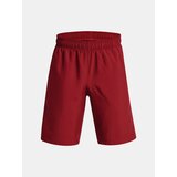 Under Armour Shorts UA Woven Graphic Shorts-RED - Guys Cene