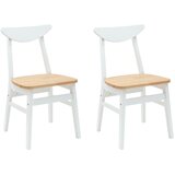  Trpezarijske stolice 2 pcs Bijelo 42 x 47.5 x 81 cm | Eponuda.com