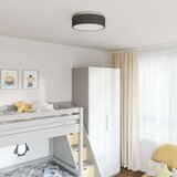  Stropne svjetiljke s zvjezdanom sjenilom Crna Ø 38 cm Tkanina E27 | shoptok.hr