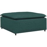  Modularni kauč s podnožjem tamnozeleni 100x100x48 cm - Tamnozelena tabure | shoptok.hr