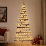  Viseća božićna jelka s kuglicama 30 LED lampica Višebojno | shoptok.hr