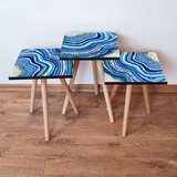 Hanah home set klub stočića 3Shp248, 3 komada, Šarena | ePonuda.com