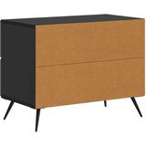  Noćni ormar Crna 62 x 34,5 x 47,5 cm Konstruirano drvo | shoptok.hr