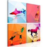  Slika - Geometric Animals (4 Parts) 80x80 Cijene