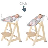 Roba Svijetlo siva/u prirodnoj boji dječja blagovaonska stolica Style Born Up 2in1 – | shoptok.hr