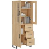  Visoka komoda hrasta sonome 69,5x34x180cm od konstruiranog drva | shoptok.hr