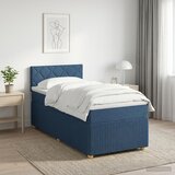  Boxspring krevet s madracem Plava 80 x 200 cm Tkanina | shoptok.hr
