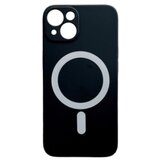  Silikonska futrola magsafe color za iphone 15/ crna Cene