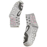 TRENDI non-slip girls' socks gray bunnies Cene