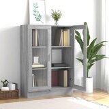  Vitrina boja sivog hrasta sonome 82,5 x 30,5 x 115 cm drvena | Eponuda.ba