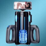 Leten Cannon King Pro High-speed Motor Thrusting Masturbator Cup with Phone Holder | Shoptok.si