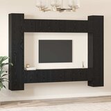  Set TV komoda Zidne 10 pcs Crni hrast 30,5 x 30 x 90 cm | Eponuda.ba