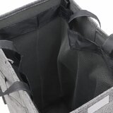  Sklopiva košara za rublje siva 26x34,5x59,5 cm umjetno platno | shoptok.hr
