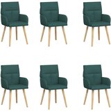  Trpezarijske stolice 6 pcs Tkanina Tamnozelena 60 x 56 x 96 cm | Eponuda.ba
